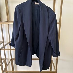 LOFT Classic Navy Blazer